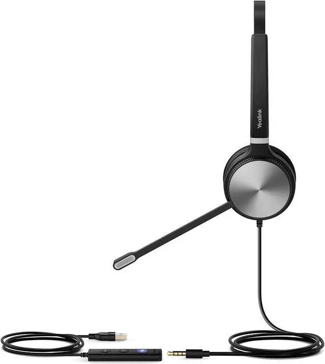 Alt view image 2 of 4 - Yealink UH36 Series Headset, Wired Single-Ear | Teams Certified (UH36 Mono)