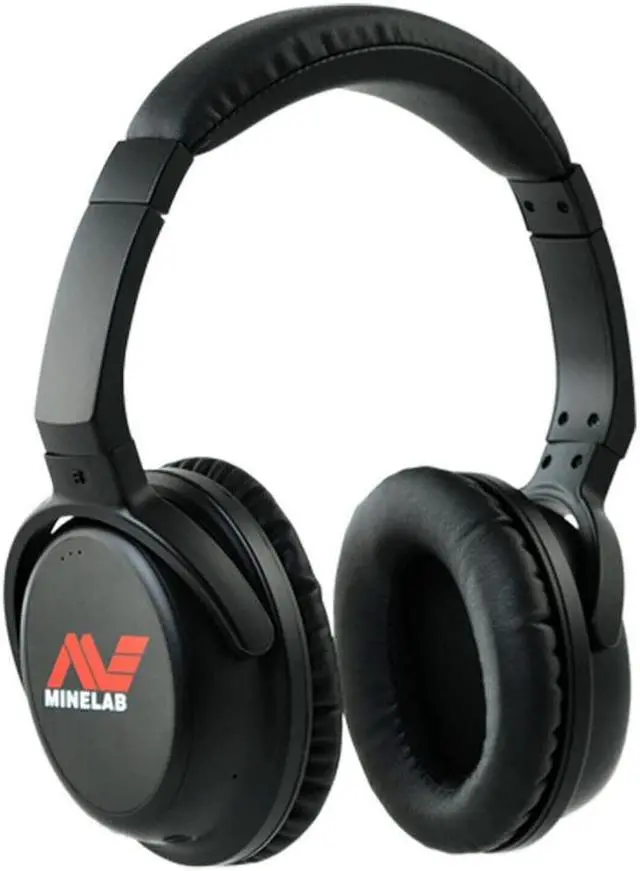 Alt view image 2 of 3 - MINELAB ML80 Over-Ear Wireless Headphones with Bluetooth for EQUINOX & VANQUISH Metal Detectors (Includes Case, Charger, Aux Cable)