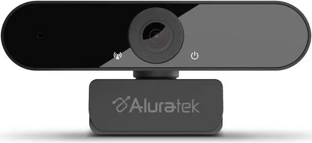 Main image of Aluratek HD 1080P Video Webcam (AWC03F) Full HD Webcam with Built-in Microphone, Autofocus, and Adjustable Clip Perfect for Streaming, Video Calls, and Online Meetings Video and Audio
