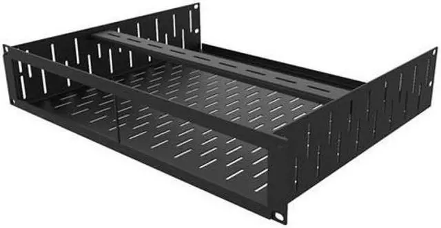 Main image of Penn Elcom Custom Media Rack Shelves Compatible with 2 x Sonos Amp Units