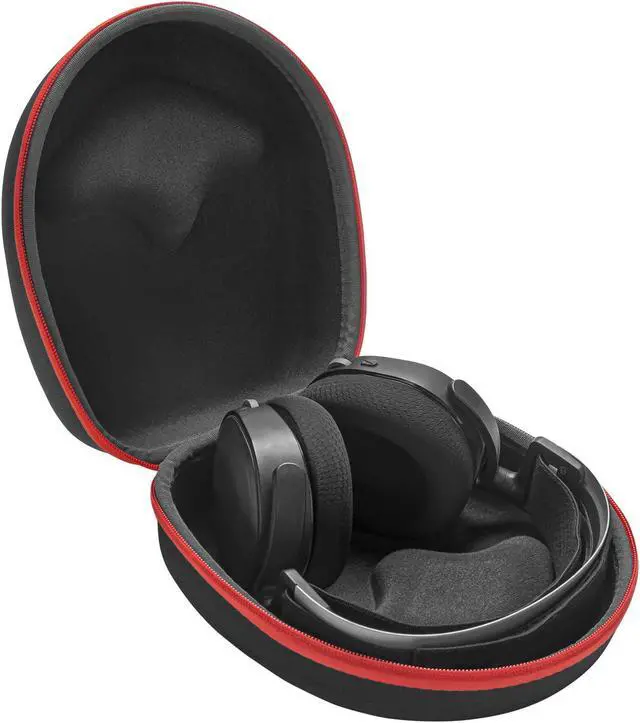 Alt view image 3 of 5 - Geekria Shield Headphones Case Compatible with SteelSeries Arctis 9X/9/7X/7/1, Arctis Nova PRO 7P, Replacement Hard Shell Travel Carrying Bag (Dark Grey)