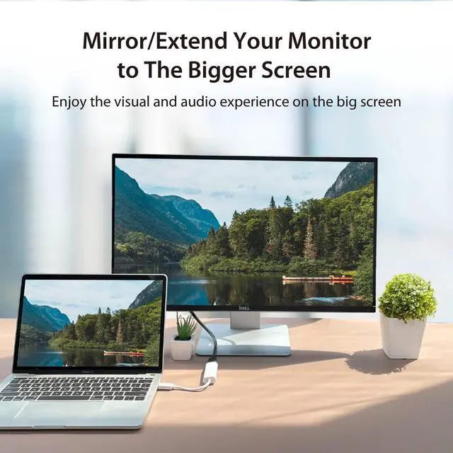 Alt view image 3 of 5 - j5create USB to HDMI Multi-Monitor Adapter Supports 1080p 2048 x 1152 @ 32 bits | USB 3.0 with 2.0 Support | Adapter is Compatible with Both Mac & Windows (JUA254)