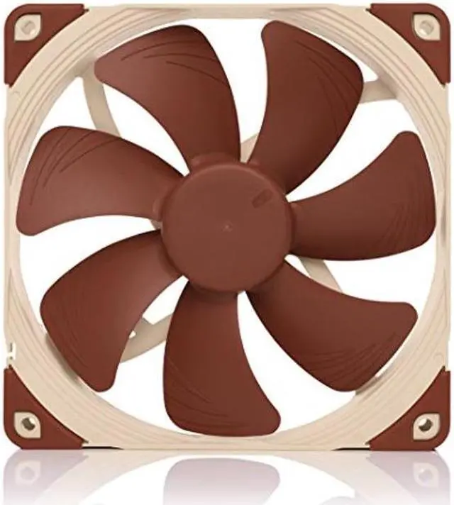 Alt view image 2 of 5 - Noctua NF-A14 ULN, Ultra Quiet Silent Fan, 3-Pin (140mm, Brown)