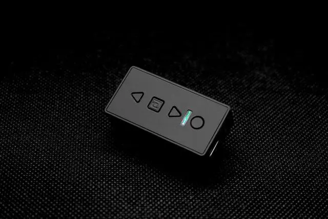 Alt view image 3 of 5 - Periodic Audio Neon Bluetooth 5.2 Amplified Receiver for Wired Headphones, Professional Condenser Microphone for phonecalls, AAC, AptX, Single Press Switch Between Two Sources