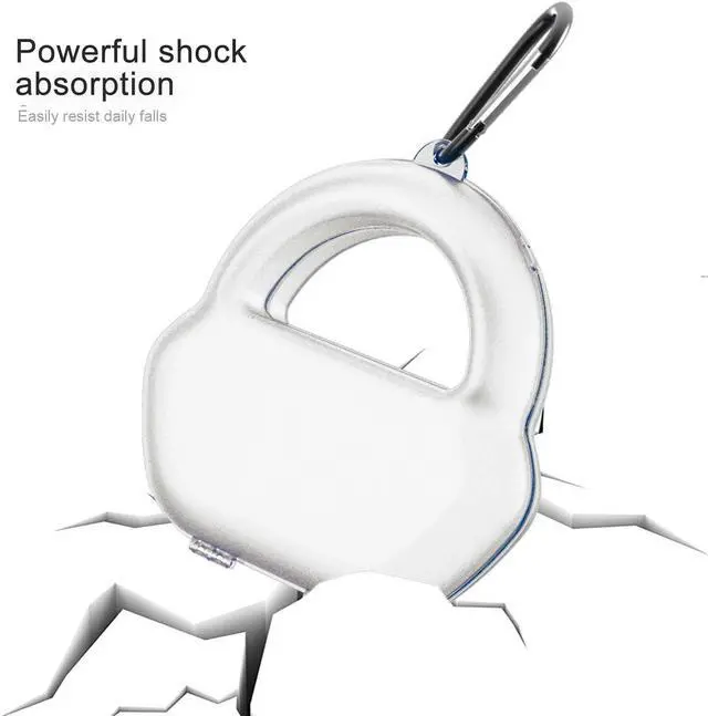 Alt view image 2 of 5 - SUOFEIK Hard Case for AirPods Max - Hard Travel Case with Full Protection for Apple Pro Max Headphones (White)