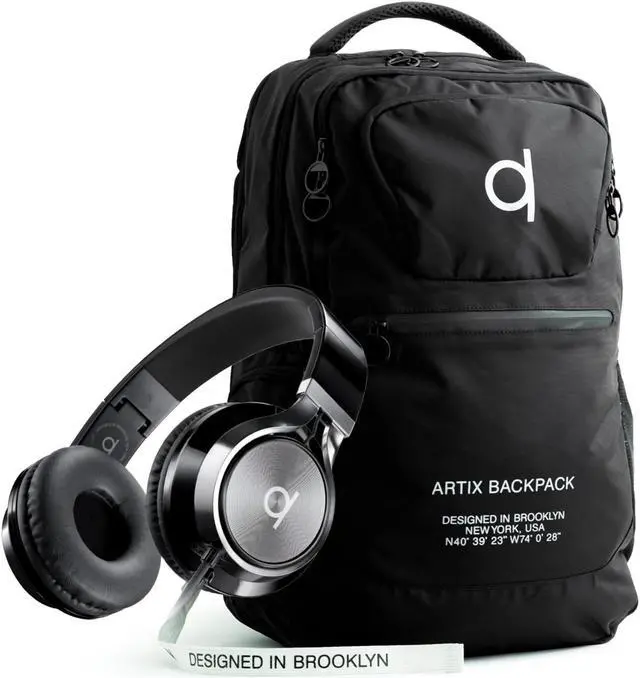 Main image of ARTIX CL750 Foldable Noise Isolating On Ear Headphones Comfortable Laptop Travel Backpack