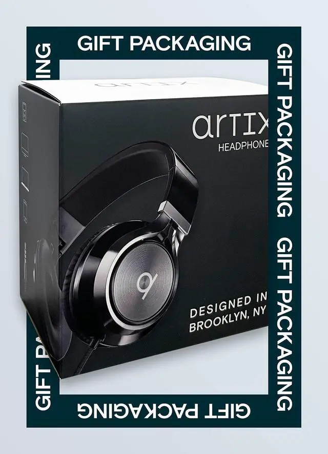 Alt view image 5 of 5 - ARTIX CL750 Foldable Noise Isolating On Ear Headphones Comfortable Laptop Travel Backpack