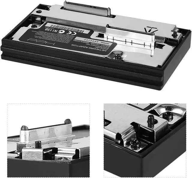 Alt view image 4 of 5 - SATA Interface Network Adaptor,HDD Hard Disk Adapter Support up to 2TB for 2.5" and 3.5" SATA HDD,Replacement for PS2 2