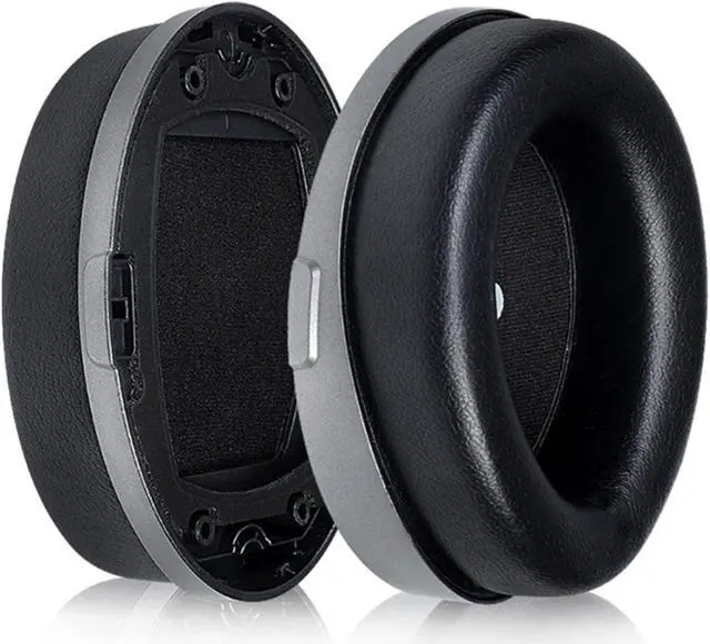Main image of HyperX Earpads Replacement Protein Leather Ear Pads Cushions Cover Repair Parts Compatible with Kingston HyperX Cloud Orbit S-Gaming Headsets (Black with Buckle)