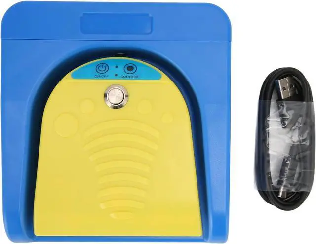 Main image of USB Foot Pedal, Bluetooth Single Foot Switch Control Two Keys Program Customized Computer Keyboard Action Pedal for for Linux