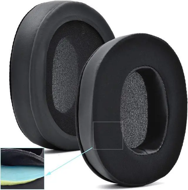 Alt view image 5 of 5 - Earpad Repair Parts Suit Replacement Cooling Gel Ear Pad and Headband Pad Compatible with Audio Technica M30 M40 M50 M50X M50S M40X Headphone