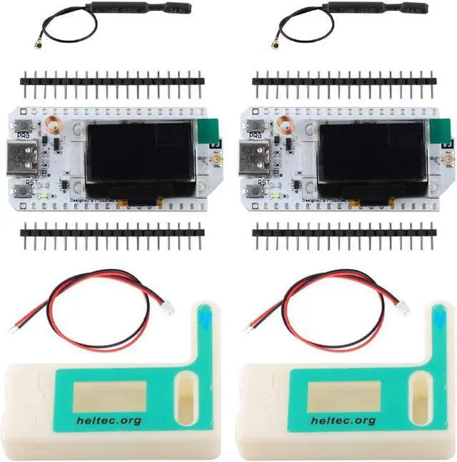 Alt view image 2 of 5 - 4 Sets 915MHZ ESP32 Lora V3 Development Board