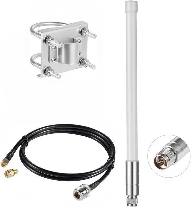 Main image of Lora 915mhz Antenna 5.8dbi Long Range Antenna with 10ft Cable for Helium Hotspot Nebra Bobcat 300 SenseCAP M1 Hotspot Finestra HNT Miner& Meshtastic LORA32 915MHz ESP32 LoRa OLED Board