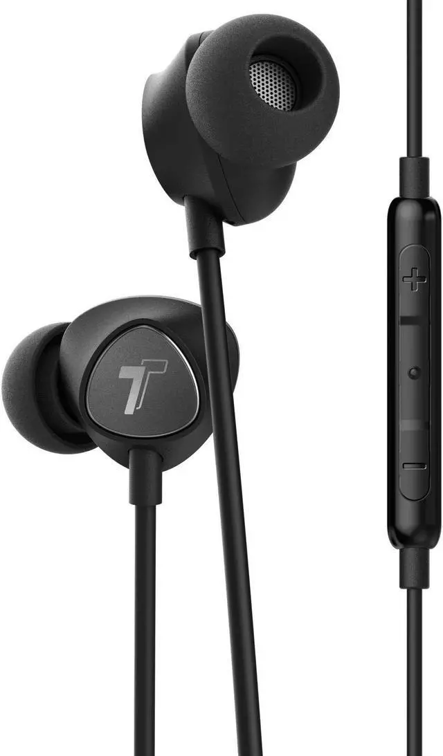 Alt view image 3 of 5 - Thore Wired iPhone Headphones with Lightning Connector Earphones - MFi Certified by Apple Earbuds Wired in-Ear Microphone and Volume Remote for iPhone (Black)