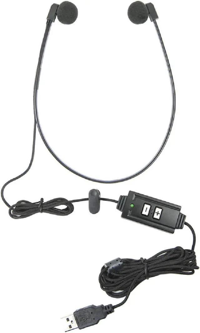 Main image of ECS WordHear-O USB Transcription Headset with Under-Chin Design
