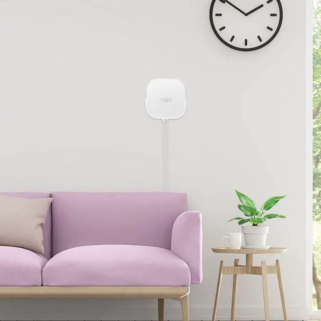 Alt view image 5 of 5 - Screwless Wall Mount for eero Pro 6E Tri-Band Mesh Wi-Fi Holder, No Tools Required, Easy to Install, No Drilling, Strong VHB Adhesive Mount (2)