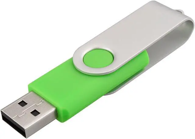 Alt view image 4 of 4 - KALSAN 10 Pack 8GB USB Flash Drive 2.0 Memory Stick - Green