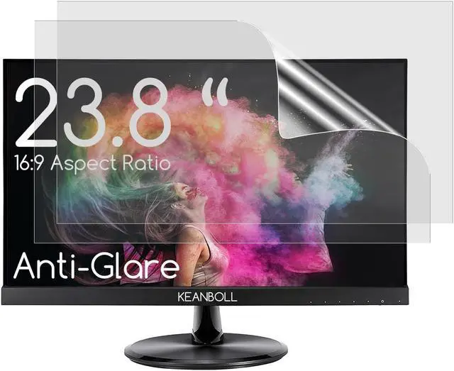 Main image of 2-Pack 23.8 Inch Anti Glare Screen Protector for 23.8 Inch 16:9 Widescreen Desktop Monitor, Matte Screen Filter for Sceptre/LG/Dell/HP/Acer/ViewSonic/ASUS/Aoc/Samsung,Anti Glare Anti Scratch film