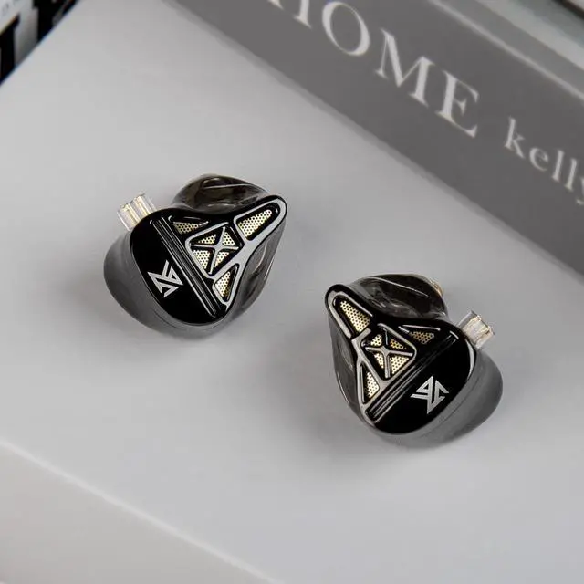 Alt view image 4 of 5 - Wired Headphone,KZ DQS HiFi Dynamic Drivers IEM Earphone,KZ Earbuds Bass 2pin 3.5mm Sports Music Game in Ear Monitor Headphone+5 Pairs KBEAR 07 Ear Tips