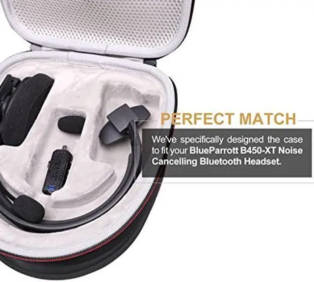 Alt view image 3 of 5 - LTGEM Hard Case for BlueParrott B450-XT/B350-XT/S650-XT/B550-XT Noise Cancelling Bluetooth Headset