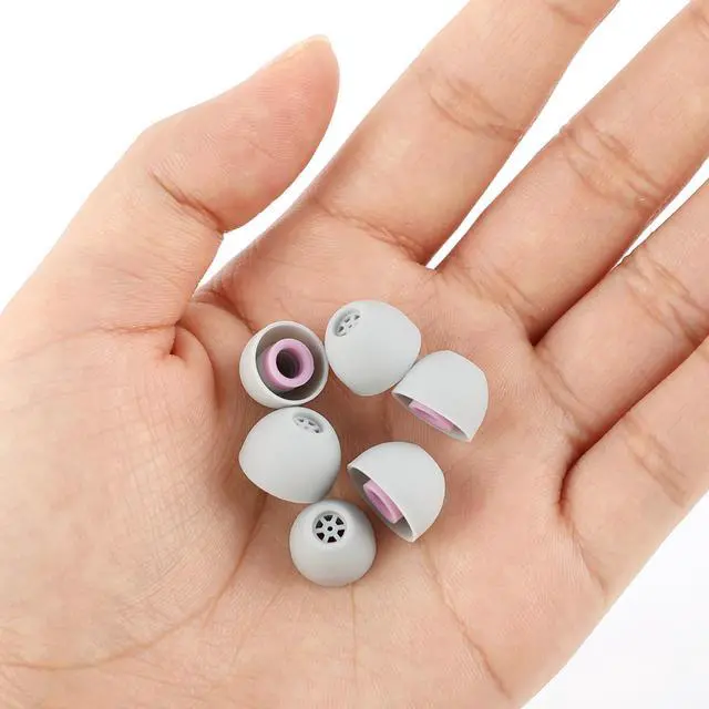 Alt view image 5 of 5 - Linsoul SIMGOT EM6L 1DD + 4BA Hybrid Driver in-Ear Monitor + Kiwi Ears Flex Earbud Tips 3 Pairs, S/M/L Size
