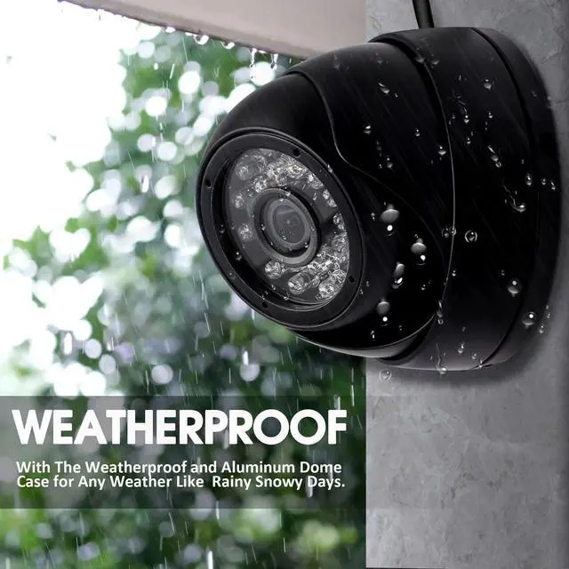 Alt view image 4 of 5 - MMlove 2MP USB Dome Camera 1080P 30FPS Waterproof 3.6mm Wide Angle Night Vision Camera with IR Cut & IR LED H.264 USB Surveillance Security Camera Plug&Play Outdoor Indoor Metal Housing PC Webcam