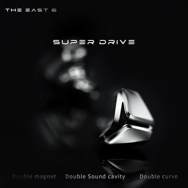 Alt view image 2 of 5 - HiFiGo Muse HiFi The East 6 Flagship 1DD 10mm in-Ear Monitors, Single Dynamic Driver IEMs in-Ear Earphones with 2.0 Tesla Dual Magnetic Unit (3.5mm)
