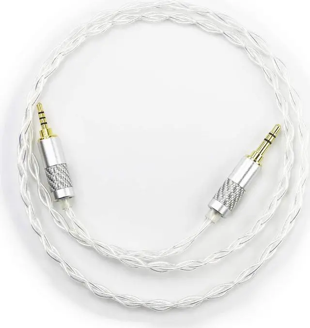 Alt view image 2 of 3 - NewFantasia 2.5mm Trrs Balanced Male to 3.5mm 1/8" TRS Stereo Male Audio Cable Compatible with Astell&Kern AK240 AK380 onkyo AK320 DP-X1 FIIO and for Home Stereos, Car Stereos, Speaker