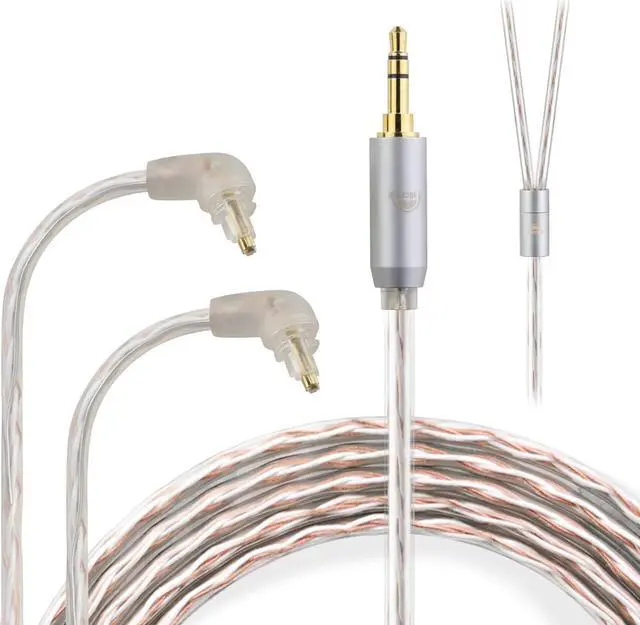 Main image of okcsc EXK to 3.5MM Upgraded Replacement Cable for SONY Earphones Cable 4 Core for SONY MDR-EX600 EX800 EX1000 MDR-7500 3.94FT 3.5MM