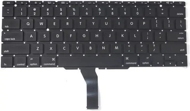 Alt view image 3 of 5 - Padarsey New Laptop Black US Backlit Backlight Keyboard Compatible for MacBook Air A1370 A1465 11-Inch 2011 2012 2013 2014 2015 MD711 MD712 MD223 MD224 MC968 MC969 with 80 PCE Screws+Screwdriver