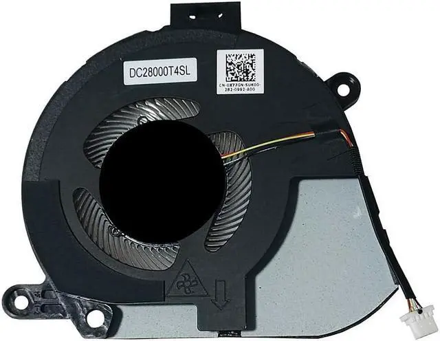 Alt view image 2 of 3 - YFLAPFAN New CPU Cooling Fan Intended for Dell Latitude 9520 Series Laptop Replacement Fan 0X77GN EG50040S1-CM40-S9A DC5V