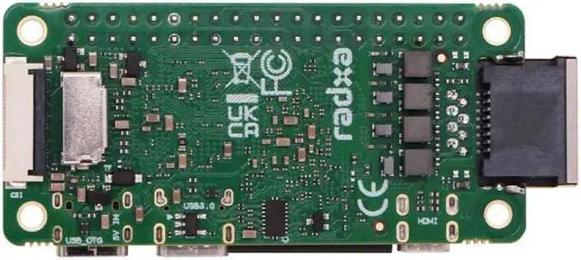 Alt view image 2 of 5 - Radxa Zero 3E RK3566 4-core CPU SBC, GPU, NPU, HDMI with 1080P Output, and Gigabit Ethernet Single Board Computer (Radxa Zero 3E 4GB with GPIO)