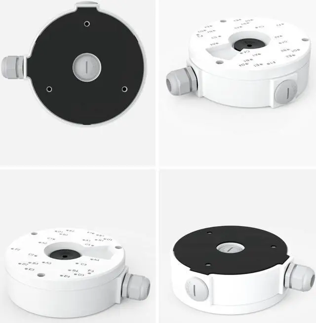 Alt view image 5 of 5 - Reolink Junction Box D20 (2 Pack) for Reolink Dome Cameras - RLC-520A, RLC-820A, RLC-823A, RLC-842A, RLC-1224A, E1 Outdoor PoE/Pro, RLC-823A 16X, RLC-843A