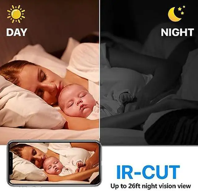 Alt view image 4 of 5 - Wireless Wifi Smallest Camera,HD1080P Security Camera,Portable Security Camera,Baby Monitor,Pet Camera with Night Vision,Motion Detection,Cloud Storage,Remote Viewing for Security with iOS AndroidAPP