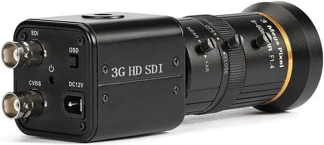 Alt view image 2 of 5 - SDTNOVA 3G-SDI HD Camera 1080@60/50/30/25P,1080@60/50i HD Digital CCTV Security Camera, 1/2.8" High Sensitivity CMOS 5-50mm Manual Varifocal 3MP Lens,DC12V Adapter Free Click Below Extra Saving