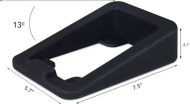 Alt view image 2 of 5 - Sound Addicted DSS - Universal Silicone Desktop Speaker Stand (Pair) for 3''- 5'' inches Speakers or Studio Monitors