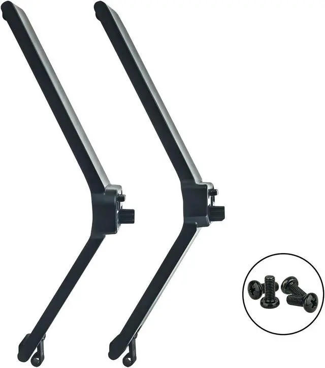 Alt view image 2 of 5 - AIDITIYMI 2087-L 2087-R TV Base Stand, TV Stand Legs Replacement compatible with Toshiba 50-inch 55-inch Class C350 Series LED 4K UHD Smart TV 50C350LU 55C350LU - TV Stand Base with Screws