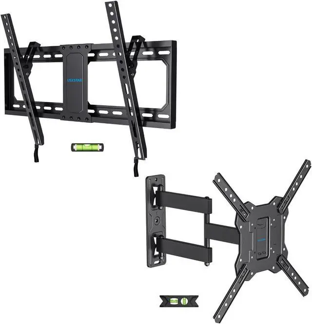 Main image of Tilting TV Wall Mount for 37-82 Inch TVs Mounts Up to 132 lbs & Full Motion TV Wall Mount for 26-60 Inch TV Mounts Up to 77 lbs