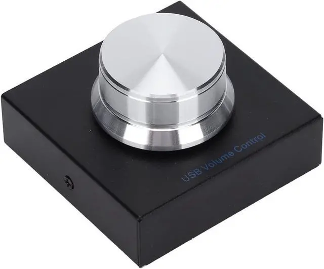 Main image of USB Volume Control, Knob One Key Mute Multimedia Volume Adjuster for PC Computer Speaker Audio, Plug and Play