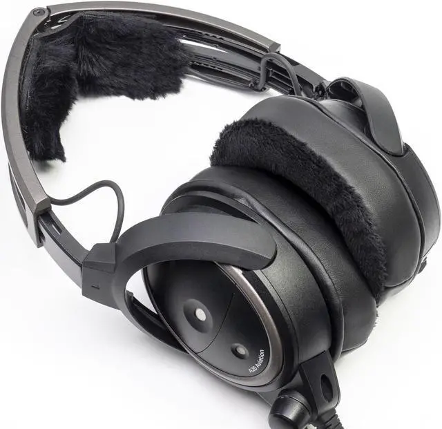 Alt view image 4 of 5 - Voarmaks Refresh Kit Compatible with Bose A20 A10 Aviation Headsets Featuring Breathable Velour Ear Pads,3 Durable Mic Foam Cover,Headband Cushion Pads