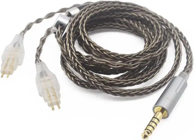 Alt view image 3 of 5 - Youkamoo 4.4mm Balanced Replacement Upgrade Cable Compatible for Sennheiser HD650, HD600, HD580, HD660S, HD58X, HD6XX Headphones Upgrade Cable