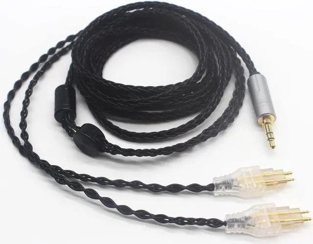 Alt view image 2 of 5 - Youkamoo 3.5mm Replacement Upgrade Cable Compatible for Sennheiser HD580 HD600 HD650 HD660S HD58X HD6XX Headphones Upgrade Cable (8.5 ft (2.60 m))