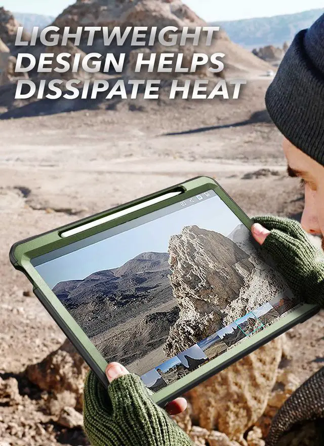 Alt view image 5 of 5 - SUPCASE for iPad 11th Gen A16 Chip 11 Inch 2025 Case with Screen Protector (Unicorn Beetle Pro), [Built-in Stand & Pencil Holder] Heavy Duty Protective Cover for iPad 10th Gen 10.9 Inch 2022, Guldan