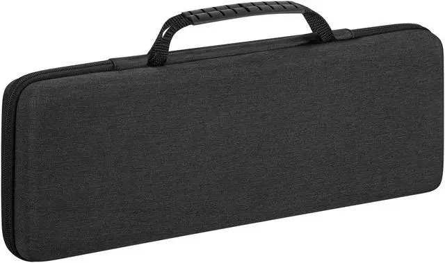 Alt view image 4 of 5 - Geekria Keyboard and Mouse Combo TKL Case, Hard Shell Travel Carrying Bag for 80% Compact 87 Key Computer Mechanical Gaming Keyboard, Compatible with Logitech G915 TKL+G502 Mouse (Dark Gray)