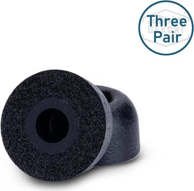 Alt view image 2 of 4 - Dekoni Audio Memory Foam Earbud Tips for Samsung Galaxy Buds 2 Pro - Superior Fit & Isolation