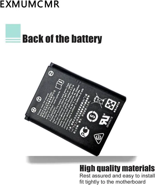 Alt view image 5 of 5 - EXMUMCMR [2PCS NP-45 Battery, Compatible with Steelseries Headset Battery for Arctis Nova Pro Wireless Multi-System Gaming Headset for Xbox, for Playstation Battery 700MAH 3.7V/2.59WH
