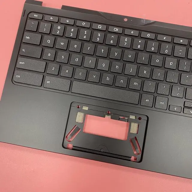 Alt view image 5 of 5 - LTPRPTS Replacement Laptop Upper Case Palmrest Keyboard Assembly Part for Chromebook Spin CP511-2HT R752T R752TN 6B.H93N7.021 Black