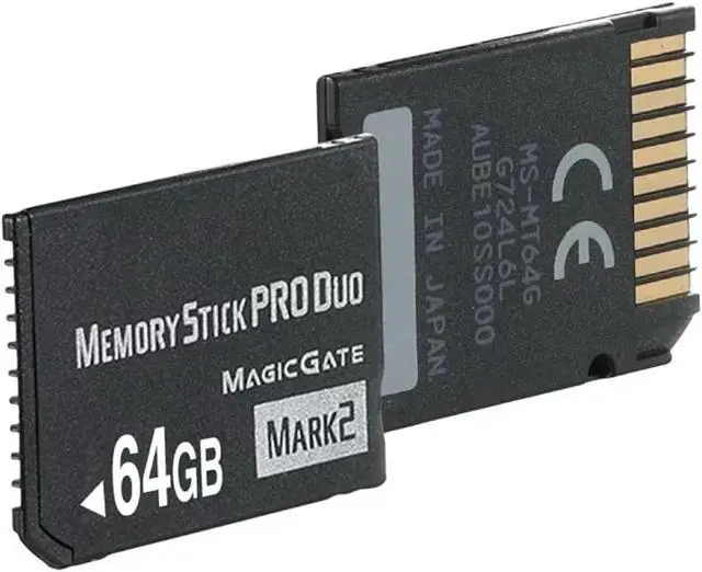Alt view image 2 of 5 - HSANYIUR High-Speed 64GB Memory Stick Pro Duo Mark2 - for PSP and Camera Memory Cards