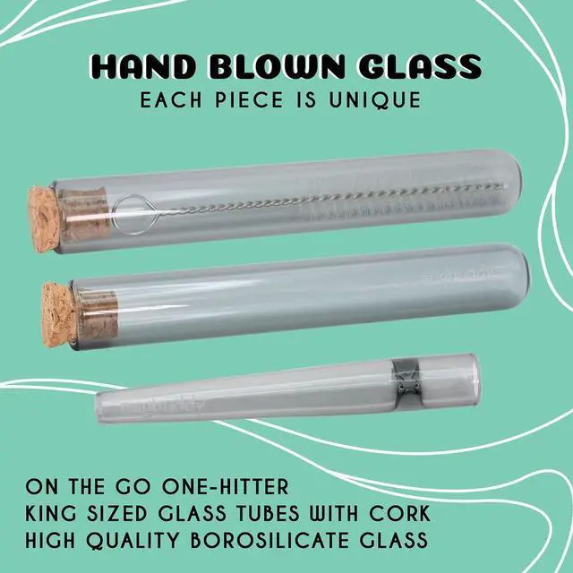 Alt view image 4 of 5 - nugbuddy J-Kit - On The go Travel Case Accessory, Carbon Lining - Water Resistant Case + Glass Accessories with included Tubes, Tips, and More (Smoke)