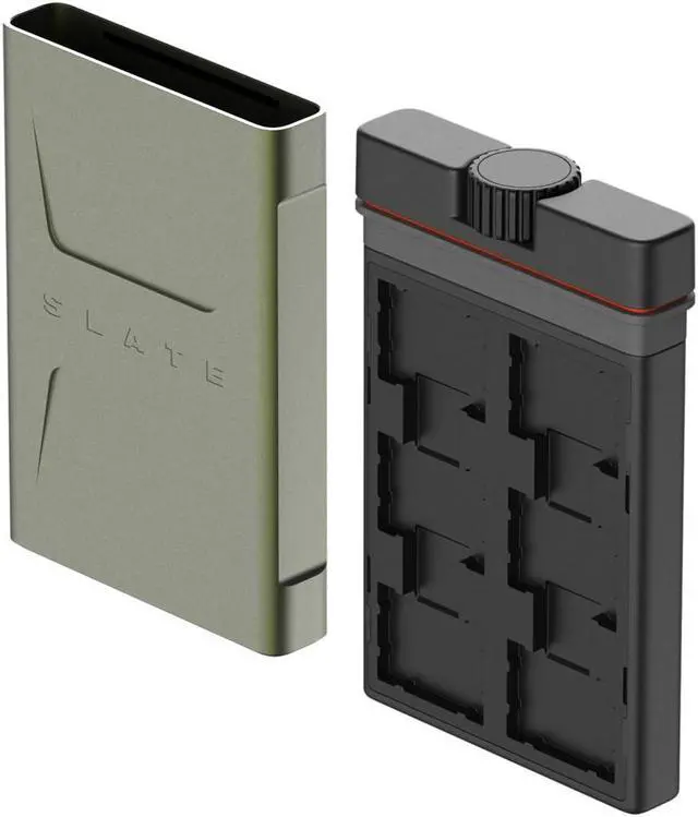 Alt view image 3 of 5 - PolarPro Slate II - Memory Card Case - CFEA - Forest